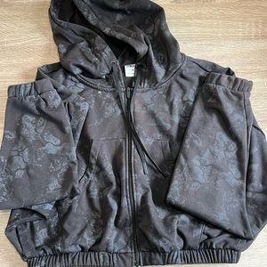 Gymshark KKFit Zip up Cropped Hoodie